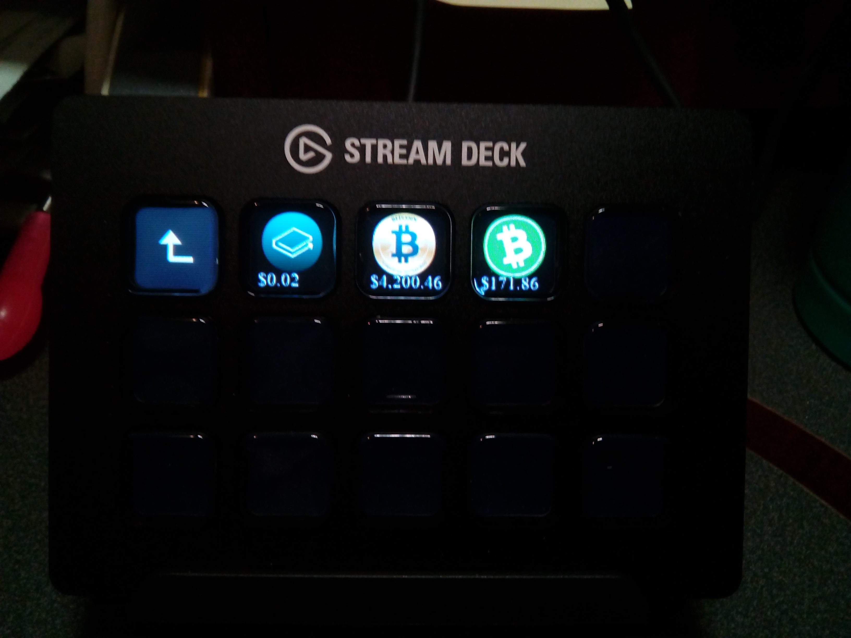 Stream Deckのアイコンに、ビットコインのライブ価格を表示する方法ってある？ : r/streamdeckprofiles